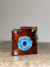 Load image into Gallery viewer, Mati evil eye timber