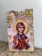 Load image into Gallery viewer, Saint Thalia Religious handmade icon art