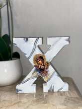 Load image into Gallery viewer, MADE TO ORDER LETTER ART - CUSTOM - WOODEN LETTERS FREE STANDING