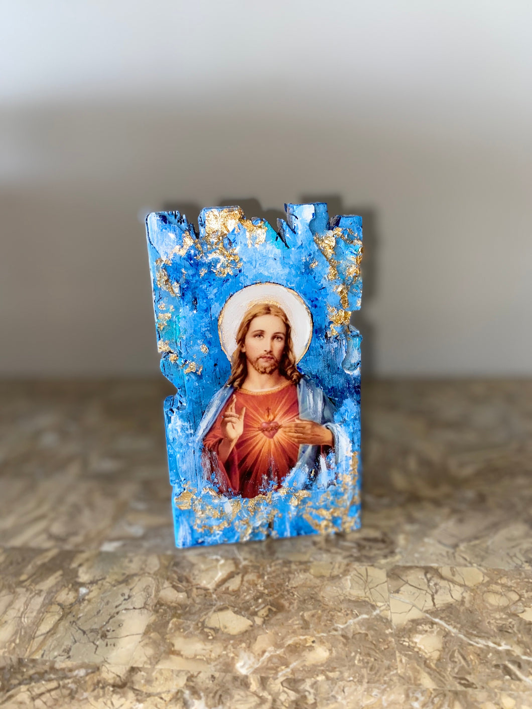 Freestanding Jesus Christ religious icon