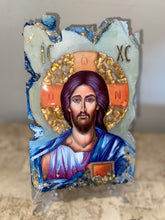 Load image into Gallery viewer, Jesus Christ with citrine gemstone - Original