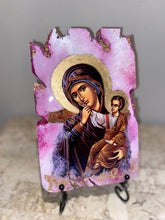 Load image into Gallery viewer, Mother Mary with baby Jesus (Panagia) religious icon