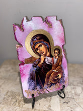 Load image into Gallery viewer, Mother Mary with baby Jesus (Panagia) religious icon