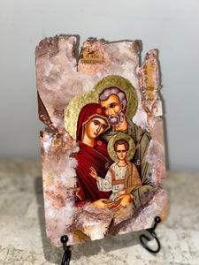 The Holy Family religious icon