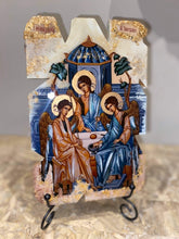Load image into Gallery viewer, The holy trinity - the hospitality of Abraham religious icon - r