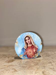 Mother Mary religious icon mini