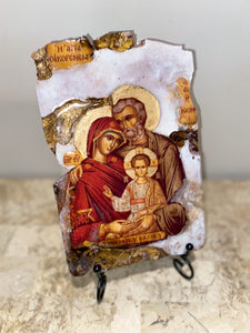 The Holy Family religious icon