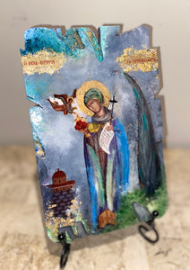 Saint Irene Chrysovalantou religious icon