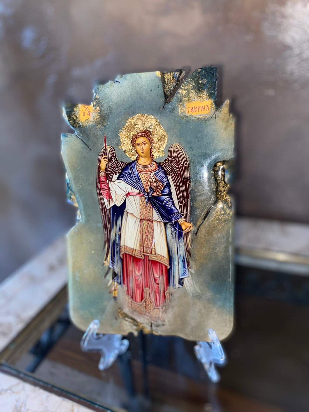 Archangel Gabriel Religious Icon -