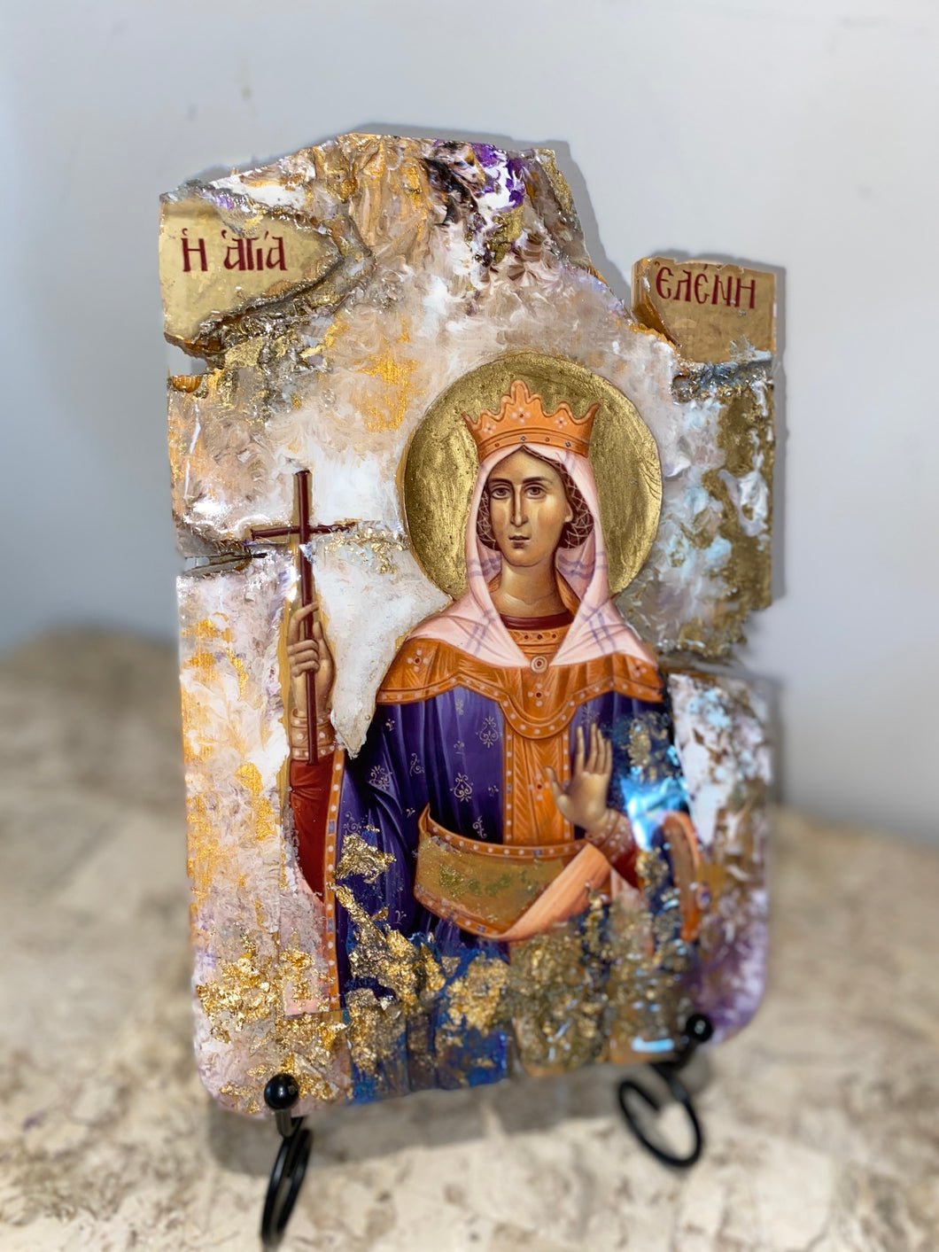 Saint Eleni (Helen) religious icon