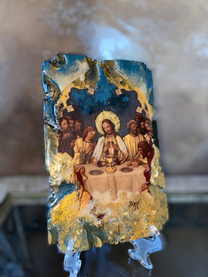 Last supper religious icon