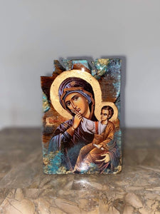 Mother Mary religious icon