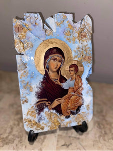 Mother Mary Panagia religious icon