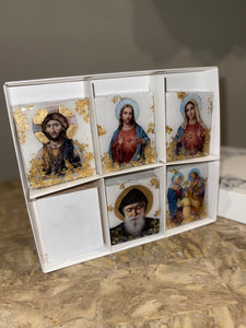 Family of 6 gift set of icons - custom - choose your own