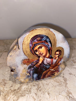 Mother Mary (Panagia) mini religious icon