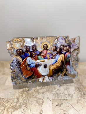 The last supper religious icon