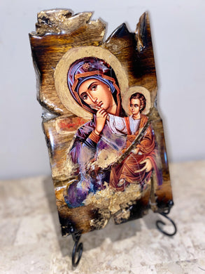 Mother Mary religious icon