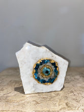 Load image into Gallery viewer, Mati evil eye marble &amp; natural gemstones