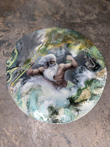 Poseidon Greek God of the Sea -   Custom Piece