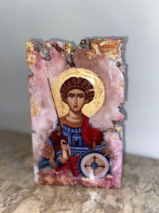 Saint George Religious icon - Original